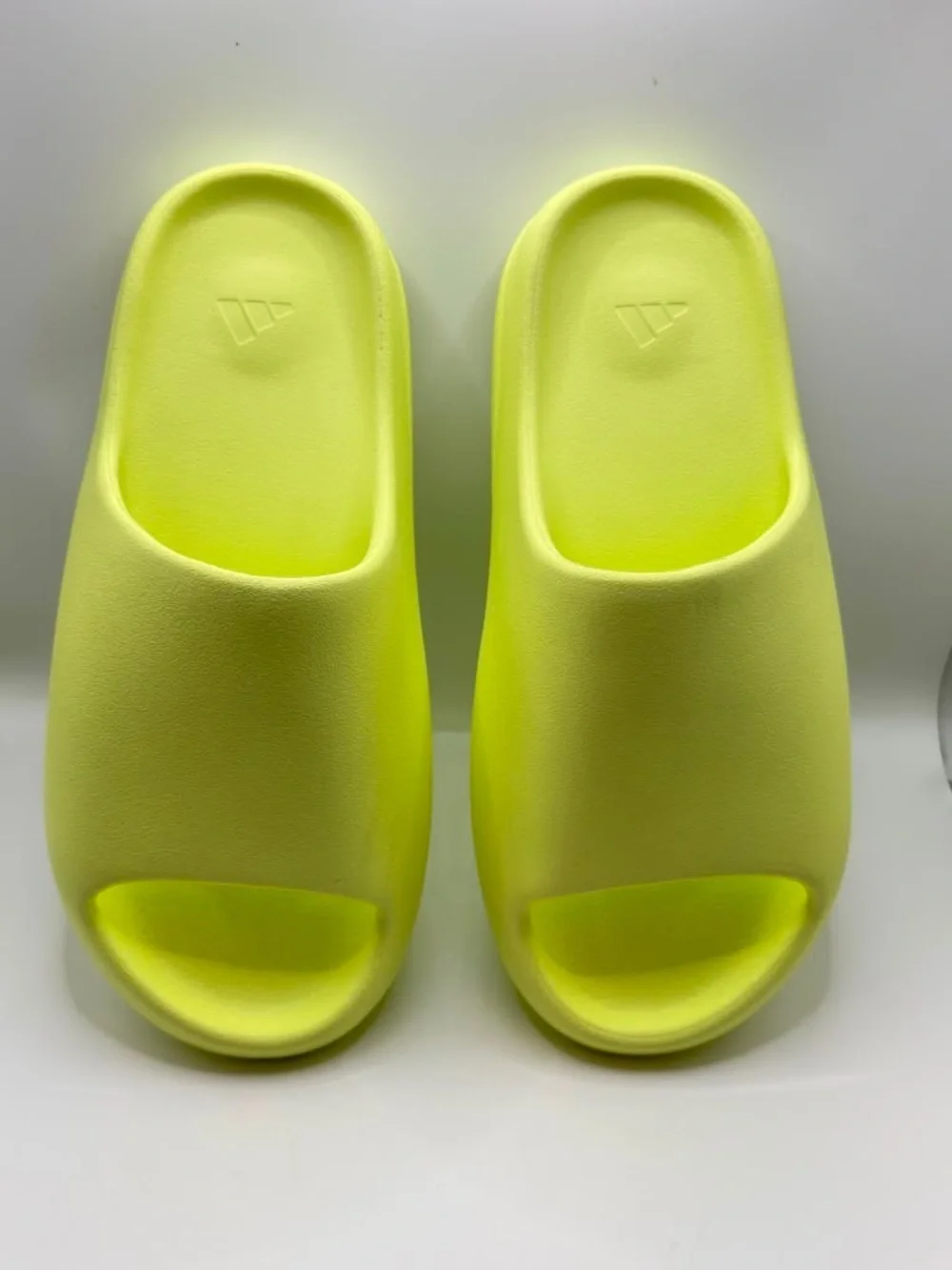 Adidas Yeezy Neon Yellow Foam Slide Sandals